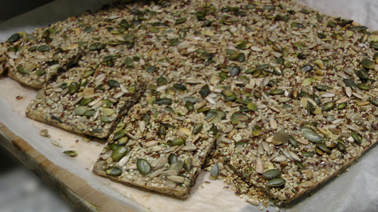 Crackers met pitten en zaden recept