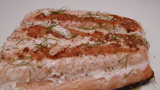 Zalmmoot recept met dille