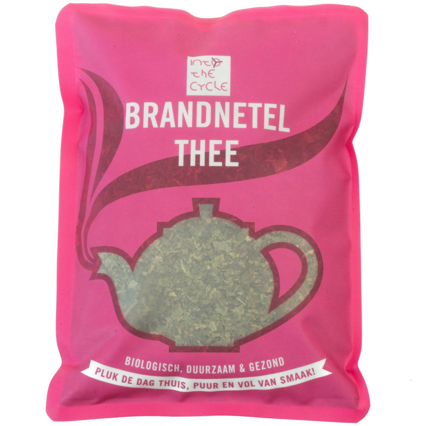 brandnetel thee 50 gram zak voorkant