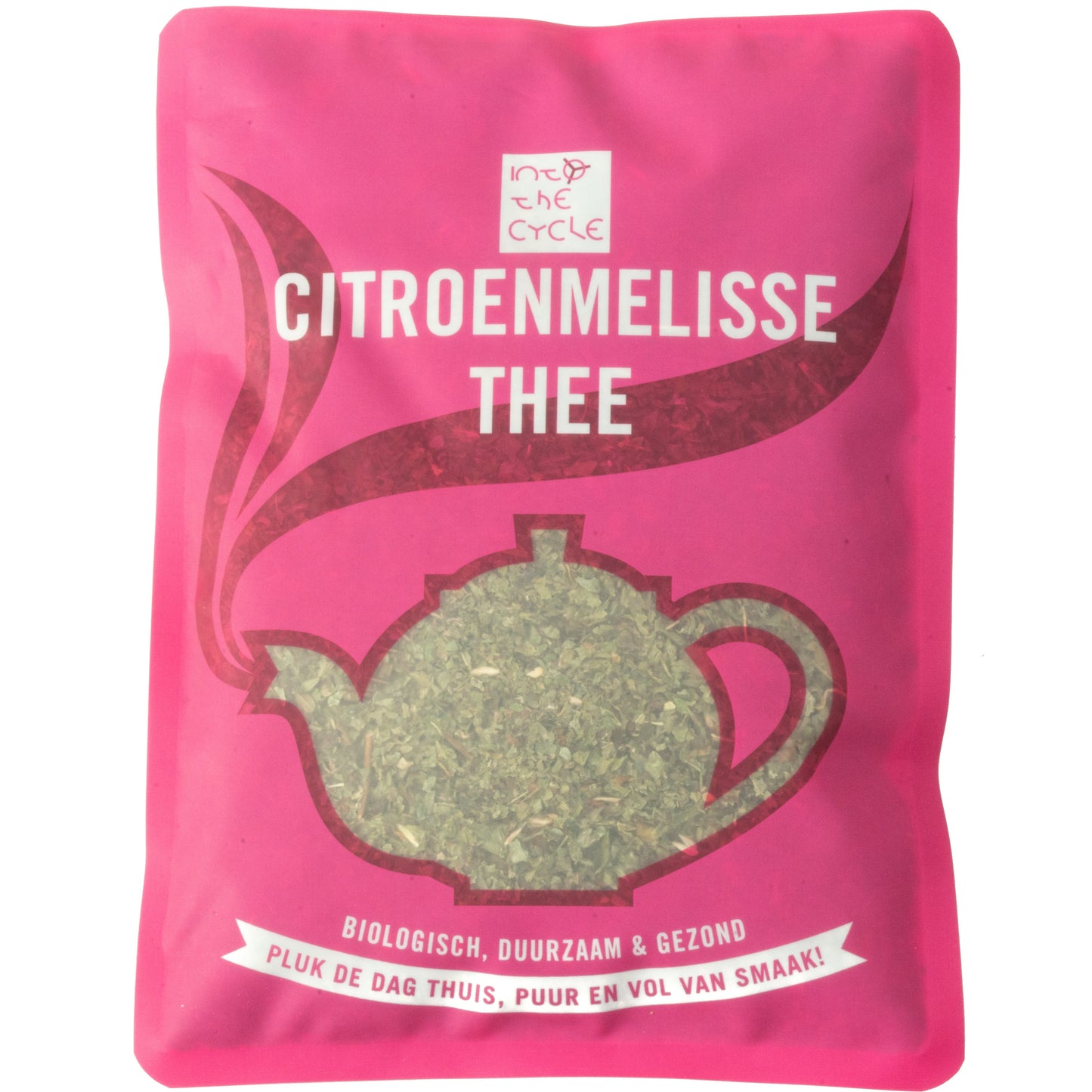 citroenmelisse thee 50 gram zak voorkant
