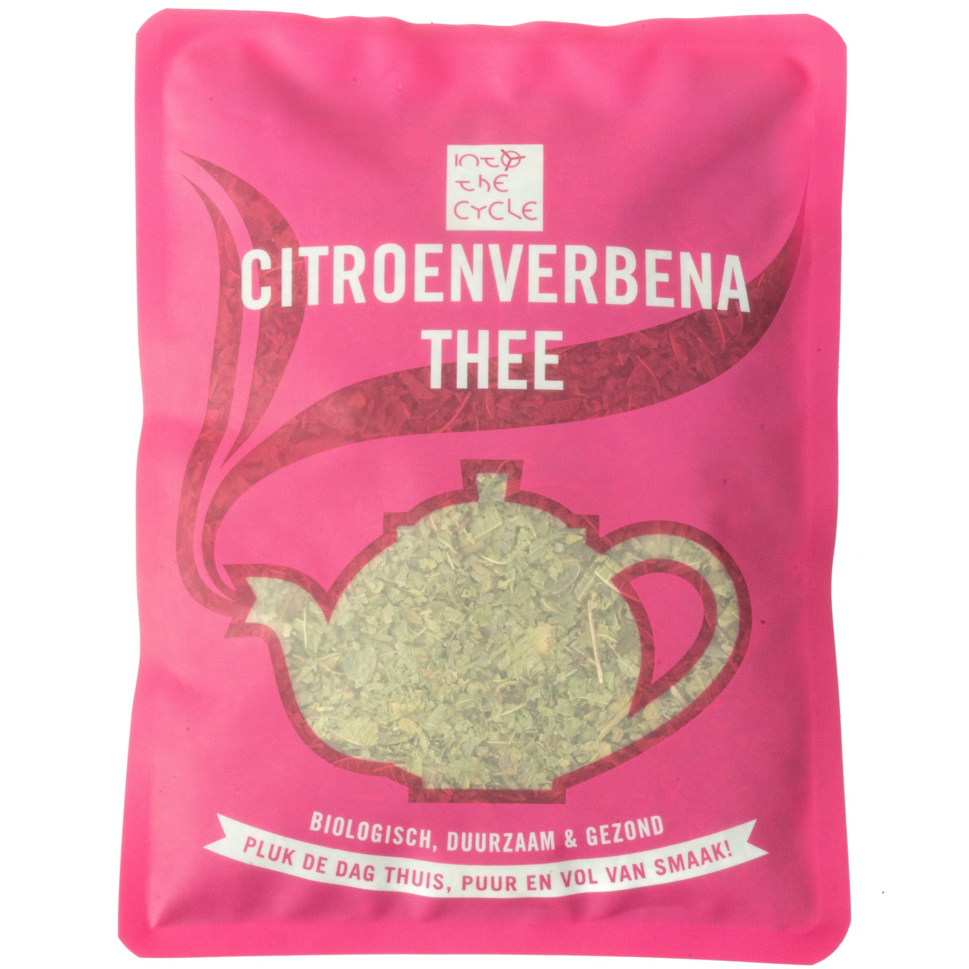 citroenverbena thee 50 gram zak voorkant