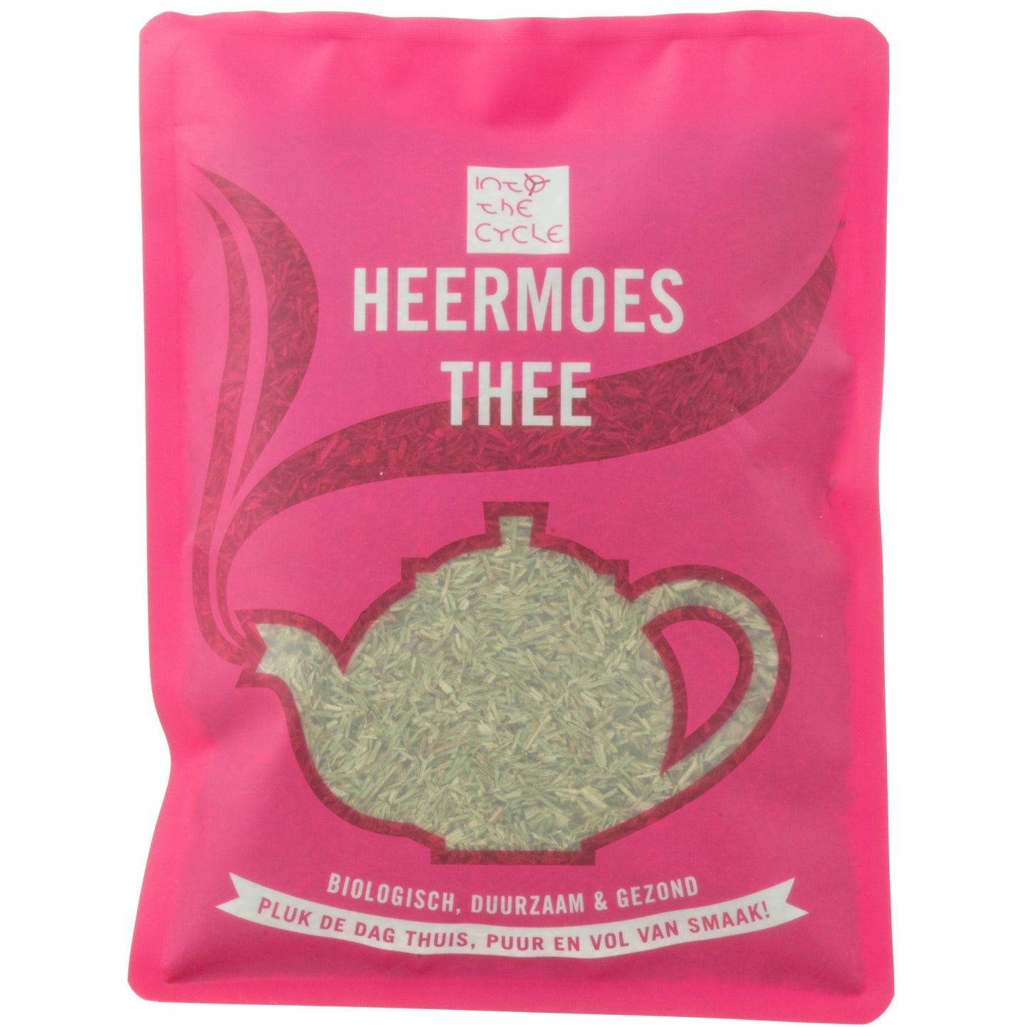 heermoes thee 60 gram zak voorkant