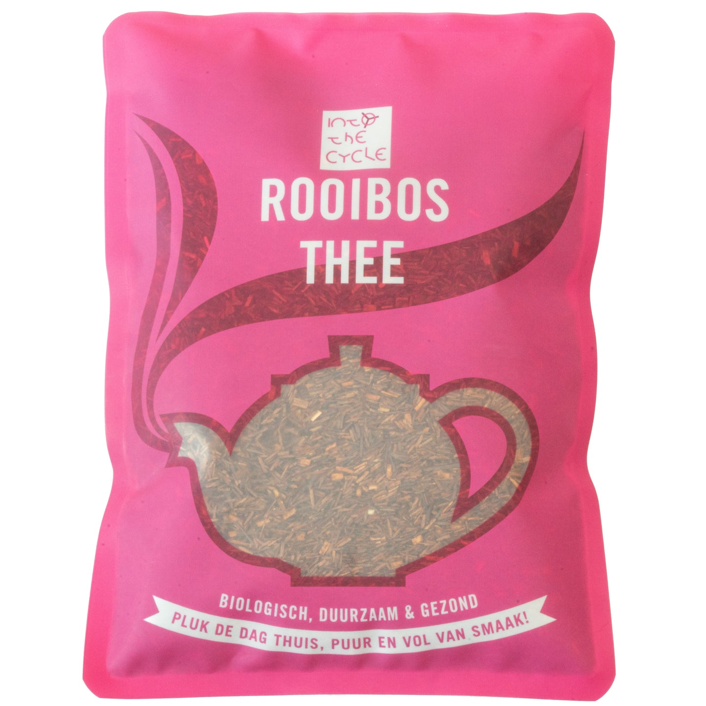 rooibos thee 150 gram zak voorkant