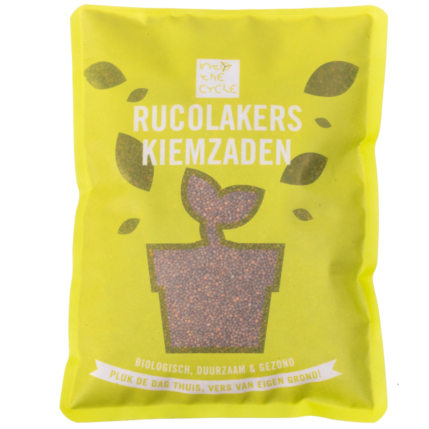 rucolakers kiemzaden 400 gram zak voorkant
