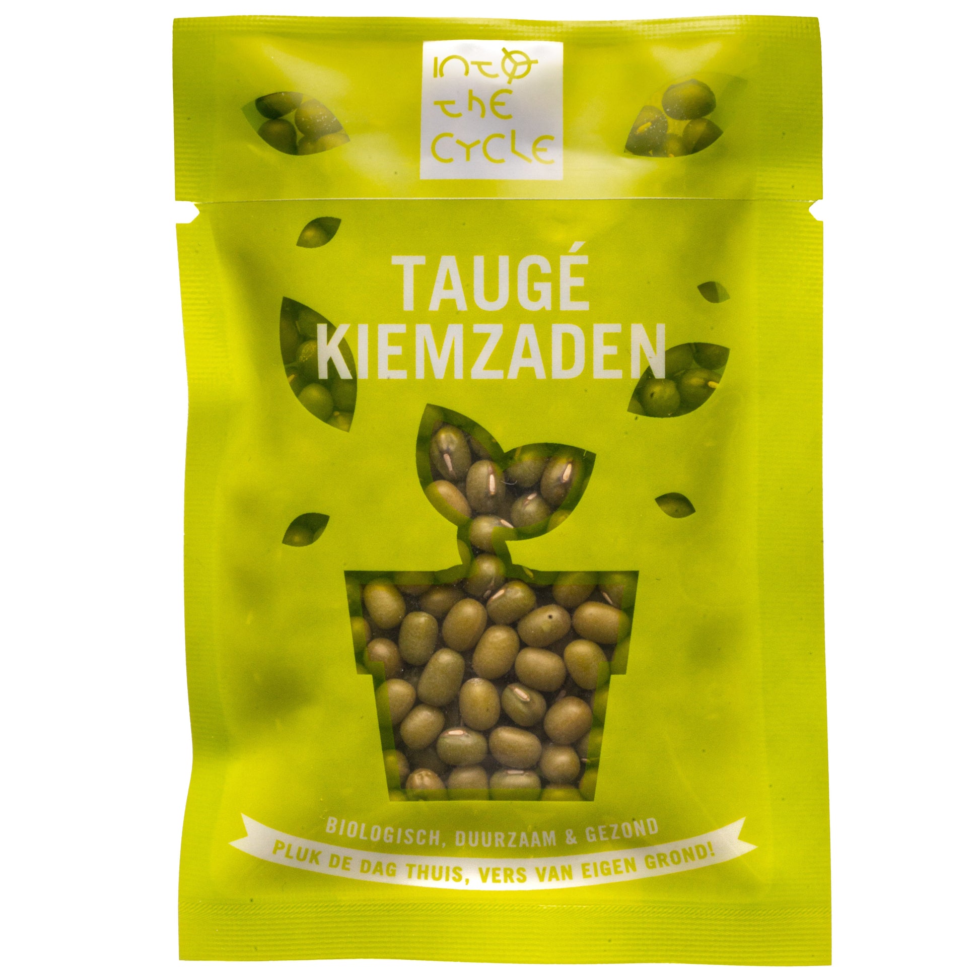 tauge kiemzaden 30 gram zakje voorkant