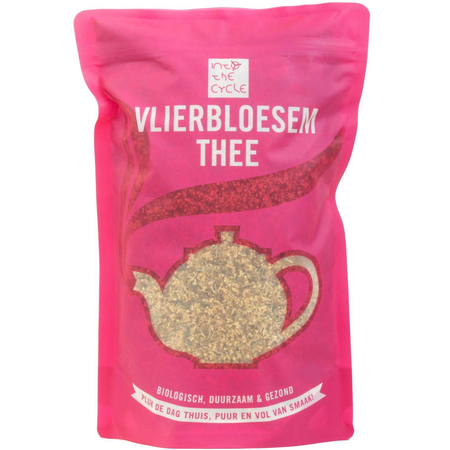 vliebloesem thee 250 gram zak voorkant