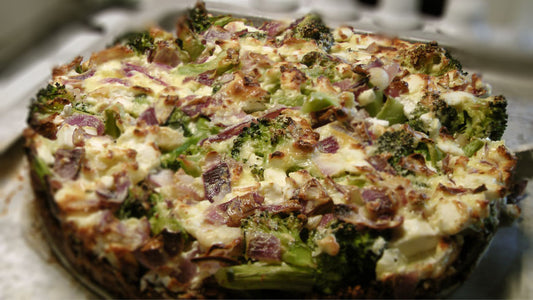 Broccoli geitenkaas quiche recept