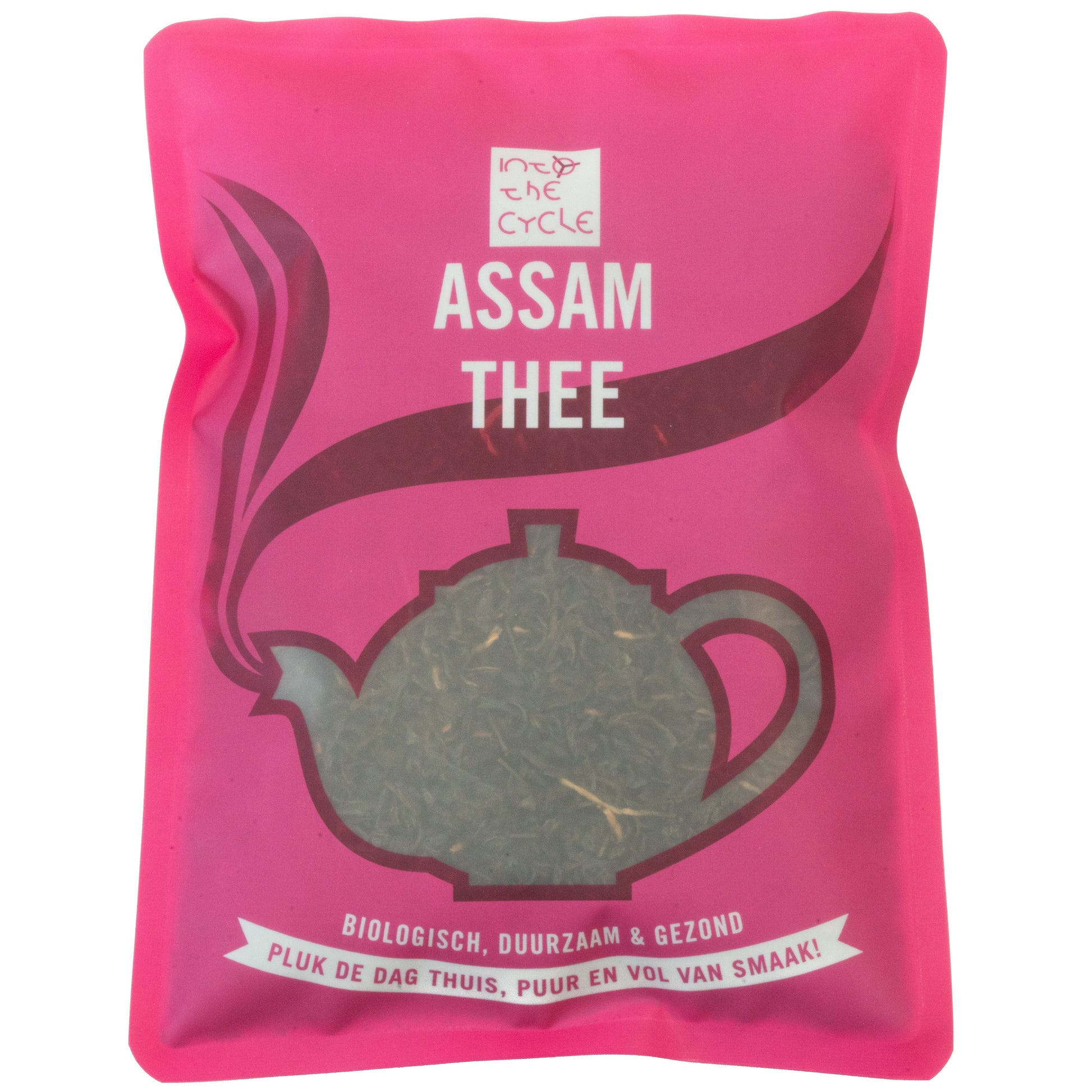 assam thee 130 gram zak voorkant