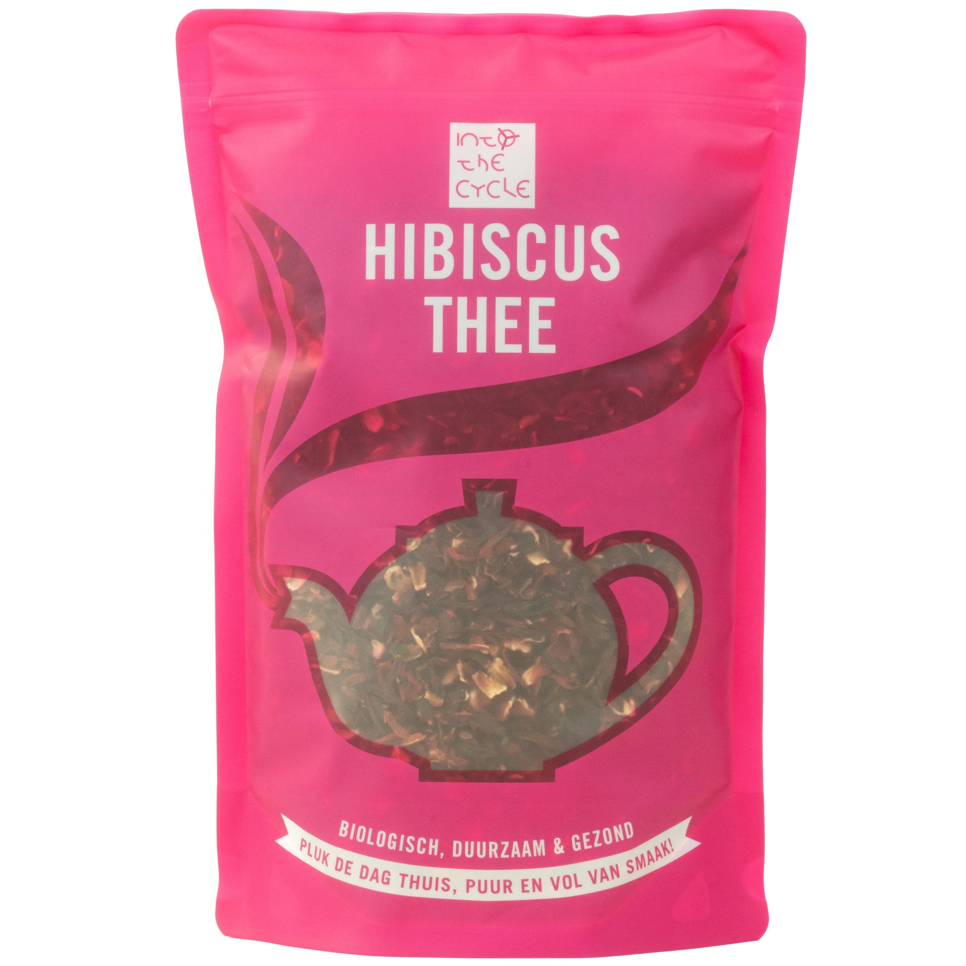 hibiscus thee 400 gram zak voorkant