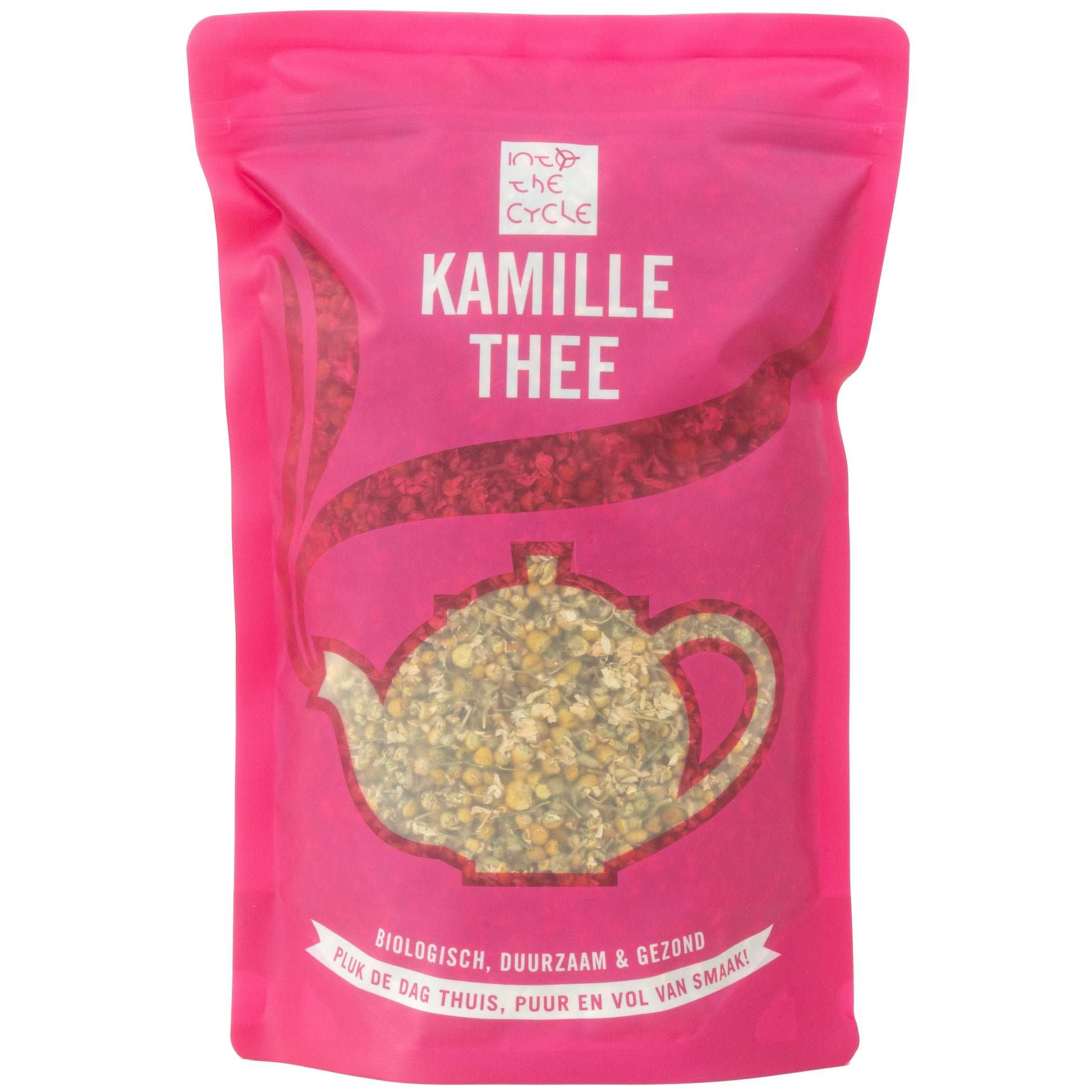 kamille thee 200 gram zak voorkant