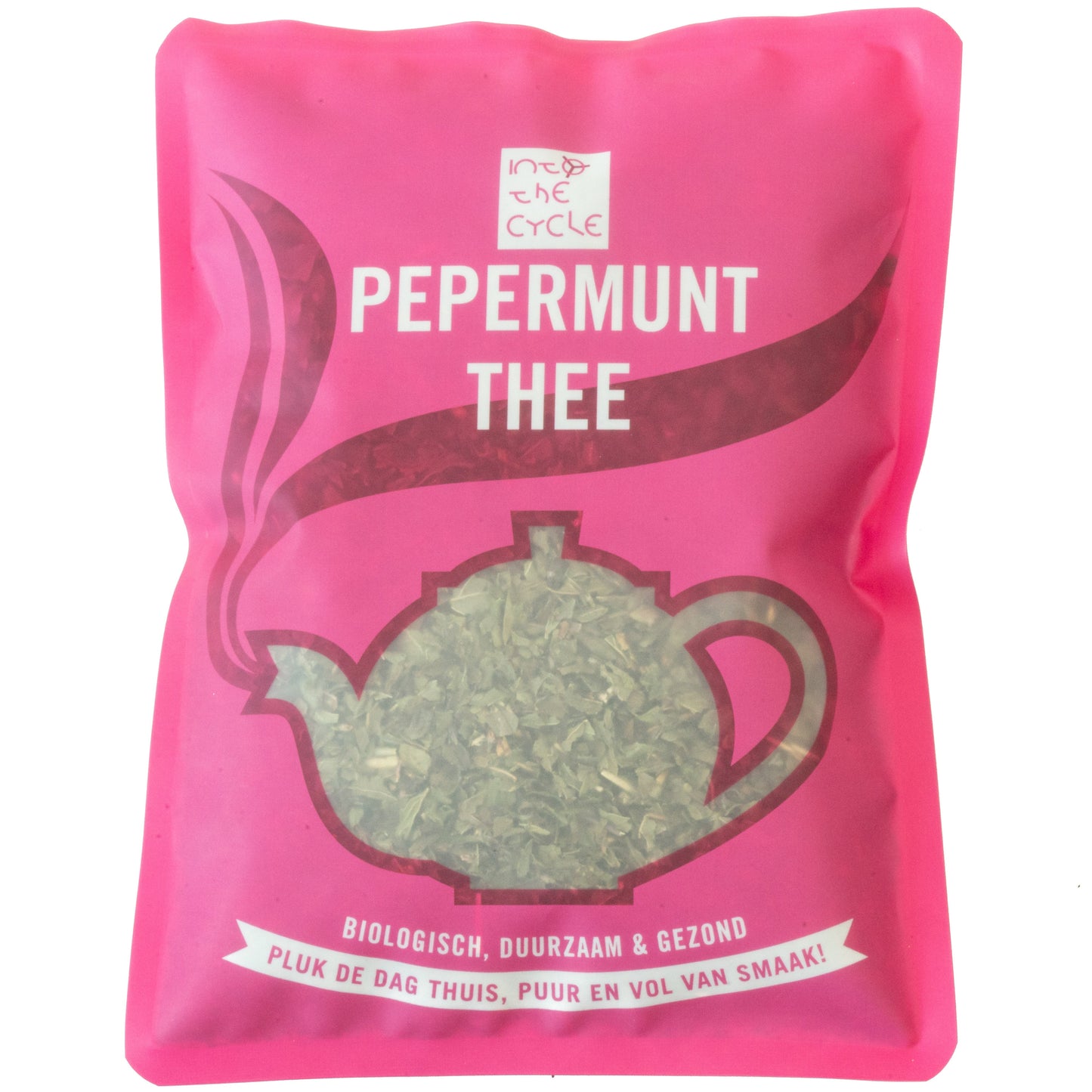 pepermunt thee 60 gram zak voorkant