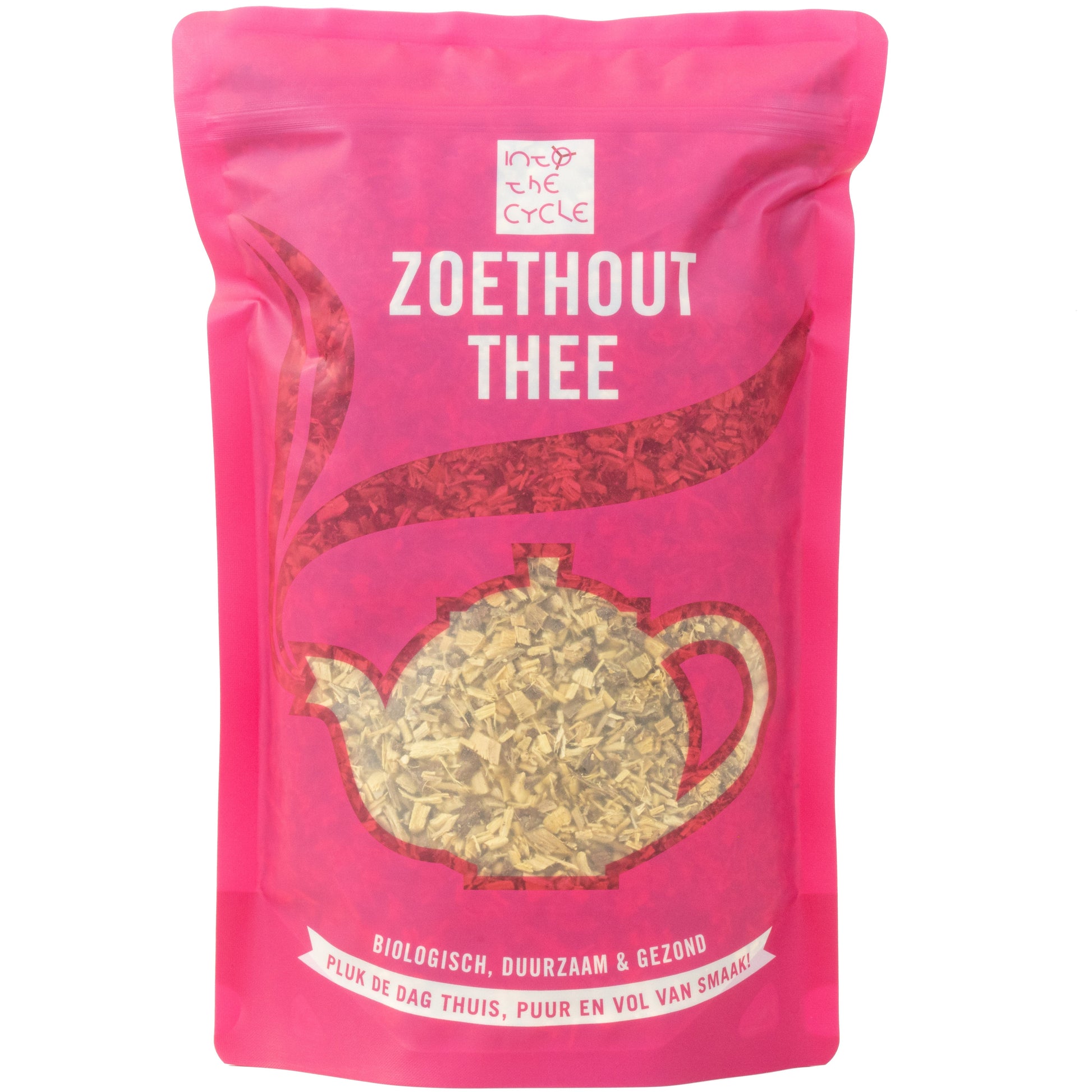 zoethout thee 750 gram zak voorkant